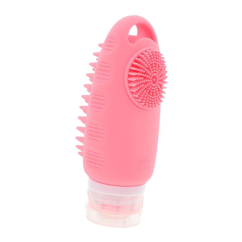 MERRYHAPY Reusable Silicone Travel Bottles for Toiletries Portable Shampoo Containers Squeezable Bottles for Hair Oil Body Wash and Lotion Compact and Durable Travel Accessories