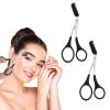 2PCS Eyebrow Trimmer Scissors with Comb, Stainless Steel Eyebrow TrimmerScissors for Women and Man, Professional Precision Eye Brow Trimmer with Non-Slip Finger Grip Black view 1