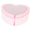 ABOOFAN Boys and Girls Hair Accessories Organizer Box Heart-Shaped Double Layer Storage Container Jewelry Case Girls Hair Clip Holder for Children Desktop Storage view 1