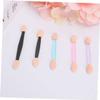 Didiseaon Eye Shadow Brush Set 50-piece Dual Sided Eye Shadow Makeup Tools Latex Sponge for Application view 2