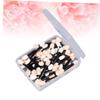 Didiseaon Eye Shadow Brush Set 50-piece Dual Sided Eye Shadow Makeup Tools Latex Sponge for Application view 3