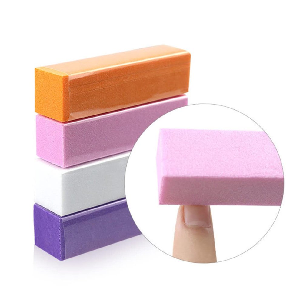 BIUDECO Professional Nail Art Tool Cleaning Brush Nail Brushes Scrub Mushroom High Elastic Sponge for Salon