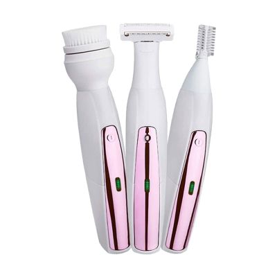 Datianu Epilator, Wet & Dry Electric Hair Removal, Rechargeable Lady Cordless 3 in 1 Shaver Women's Razor Bikini Trimmer for Leg Armpit Hair Wet and Dry Waterproof
