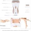 Datianu Woman Shaver, Ladies Electric Shaver, Wet/Dry Rechargeable Cordless Women's Razor Trimmer Remover Epilator Hair Removal Shaver for Face Leg Armpit Arm Bikini Line Body view 4