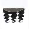 13x4 Transparent HD Lace Frontal 20 Inch Body Wave Human Hair 100% Unprocessed Brazilian Virgin Lace Frontal Closure 150% Density Human Hair Pre Plucked with Baby Hair Natural Color view 2