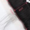 13x4 Transparent HD Lace Frontal 20 Inch Body Wave Human Hair 100% Unprocessed Brazilian Virgin Lace Frontal Closure 150% Density Human Hair Pre Plucked with Baby Hair Natural Color view 4