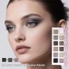 All Matte Neutral Eyeshadow Palette, Cool Toned Grey Smoky Eyeshadow Palette for Hazel Brown Eyes, High Pigmented Mauve Taupe Natural Eye Shadow Pallet for Mature Skin, Blendable & Long Last,Talc Free view 3