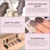 All Matte Neutral Eyeshadow Palette, Cool Toned Grey Smoky Eyeshadow Palette for Hazel Brown Eyes, High Pigmented Mauve Taupe Natural Eye Shadow Pallet for Mature Skin, Blendable & Long Last,Talc Free view 4