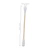 ABOOFAN 500 Pcs Double-Ended Cotton Swabs for Babies Wooden Sticks Hypoallergenic Ear Cleaning and Makeup Removal Swabs Reusable Cosmetic Cotton Tips for Beauty and PET Care view 2