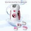 Datianu Hair Removal Epilator for Women Rechargeable Electric Razor Shaver, 4 in 1 Multi-Function Electric Razor, Dry & Wet Available view 4