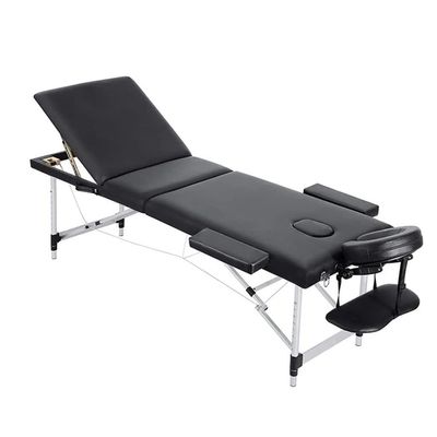 PPXCZZ Adjustable Facial Bed for Estheticians, Tattoo Table with Adjustable Headrest, Aluminum Alloy Frame & High-Density Sponge for Salon & Clinic Use