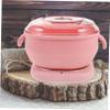 CALLARON Portable Hair Removal Wax Warmer with Nonstick Silicone Pot Rapid Heating Wax Melting Machine for Easy Hair Removal Travel-friendly Design Us Plug Pink view 4
