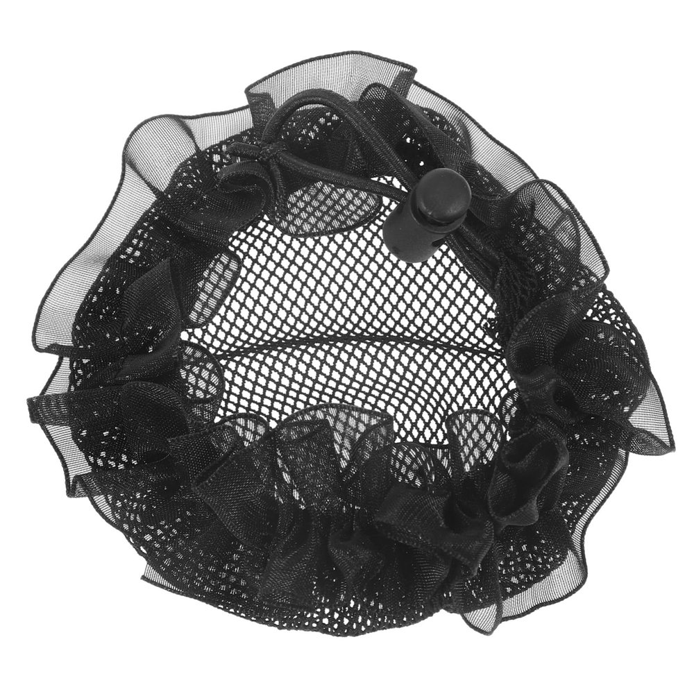 AUTSUPPL Ballet Bun Hair Net for Girls Hair Accessories for Women Bun Cover Drawstring for Easy Styling