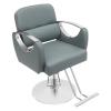 360 Rotatable Hairdressing Chair, Hydraulic Barber Chair, Reclining Salon Hair Chairs with Height Adjustable, Aluminium Alloy Footrest, Beauty Spa Cosmetology Shampoo Equipment (Haze blue) view 1