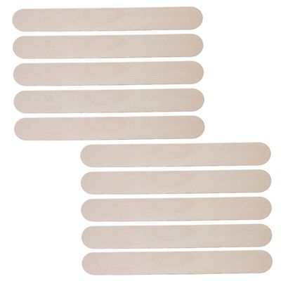 Gogogmee Hair Removal Wooden Wax Applicator Sticks Multi-use Spatula for Waxing Depressing Tongue and Beauty Treatments Safe Durable and Easy to Use