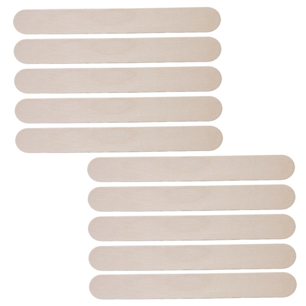 Gogogmee Hair Removal Wooden Wax Applicator Sticks Multi-use Spatula for Waxing Depressing Tongue and Beauty Treatments Safe Durable and Easy to Use