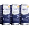 100% Silicone Scar Gel 3-Pack  3 x 1.06oz Scar Cream for Long-Term Scar Care  C-Section, Surgery, Acne, Keloids, Burns  Fades Old & New Scars Fast view 1