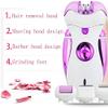 Datianu Epilator, Hair Removal for Women, Shaver & Trimmer, Rechargeable, Cordless, Wet & Dry, Multifunctional Electric Hair Clipper view 3