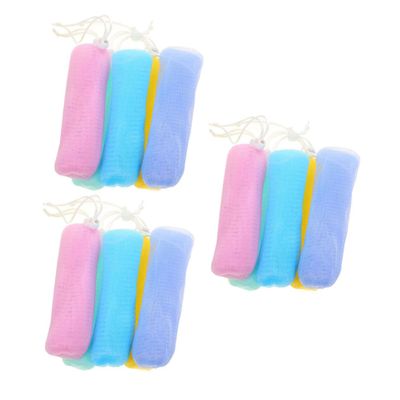 Beaupretty 15pcs Foaming Soap Maker Soap Storage Pouch Shower Supplies Random Color