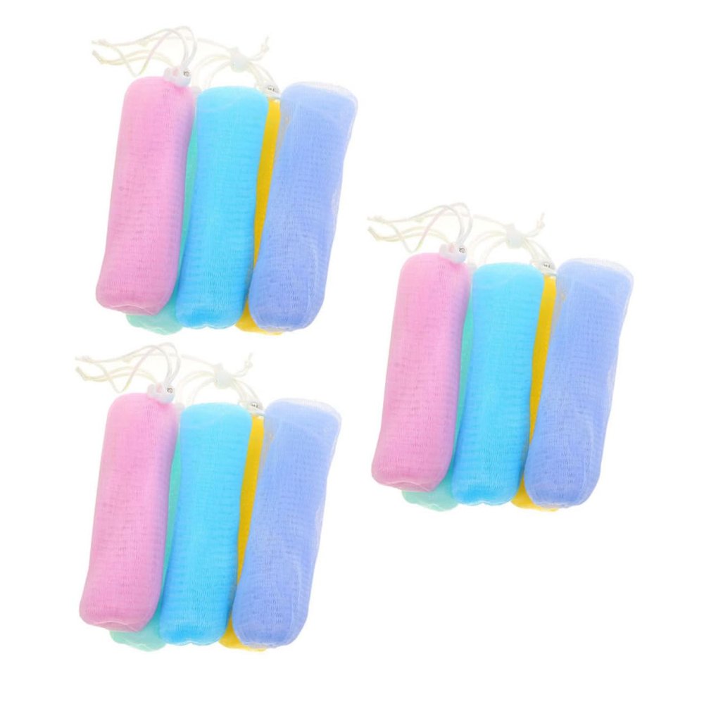 Beaupretty 15pcs Foaming Soap Maker Soap Storage Pouch Shower Supplies Random Color