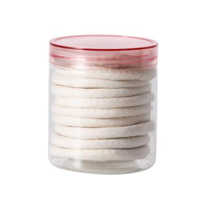 GALPADA 10pcs Natural Loofah Makeup Pads Round Facial Cleaning for All Skin Types Washable and Reusable for Eye Makeup and Daily Cleansing