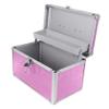 Holibanna Sturdy Portable Aluminum Case Decorative Storage Box for Travel Large Capacity Medicine Case Safety Clasp view 1