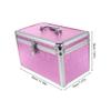 Holibanna Sturdy Portable Aluminum Case Decorative Storage Box for Travel Large Capacity Medicine Case Safety Clasp view 2