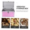 Holibanna Sturdy Portable Aluminum Case Decorative Storage Box for Travel Large Capacity Medicine Case Safety Clasp view 3