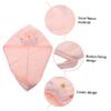 Beaupretty Thickened Quick Drying Hair Hat Absorbent Shower Cap for Women Adult Hair-drying Towel Wrap Fashionable Comfortable view 3