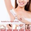 Datianu Hair Removal Epilator for Women Rechargeable Electric Razor Shaver for Body, Cordless Hair Shavers Set with Callus Remover view 3