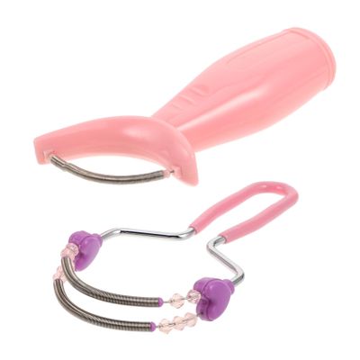 SAFIGLE 2pcs Spring Epilator for Women Face Facial Hair Removal Tool Eyebrow Shaper Beard Shaping Tool