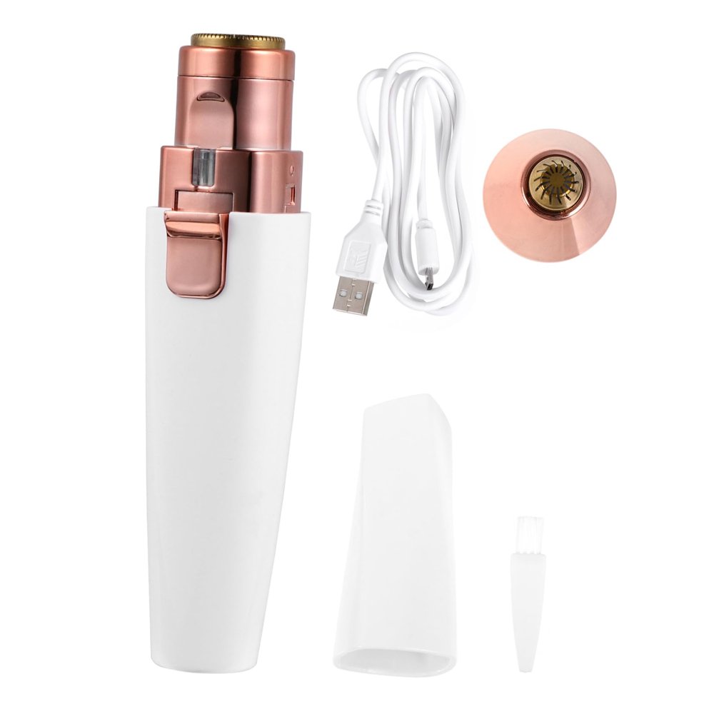 Beaupretty Ergonomic Eyebrow Hair Razor Women's Facial Trimmer Hair Removal Tool Soft Tip Easy to Use