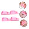 AUTSUPPL 4pcs Stiff Bristle Nail Brush for Cleaning Fingernails Toenails Nail Scrubbers for Manicure Compact Lightweight Design for view 4