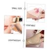 Angoily 1set Acrylic Heart Makeup Mixing Palette Spatula Set for Foundation Blending for Makeup Artists and Beauty Enthusiasts Easy to Clean and Use view 3