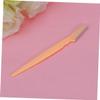PACKOVE 30pcs Eyebrow Trimmers Portable Stainless Steel Facial Razors Makeup Tool Non-slip Grip for Ladies view 3