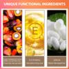 Jugaoge Strengthening Hair Oil Organic Natural Blend for Dry Damaged Hair Hydration Frizz Free Manageable Strands White One Size view 2