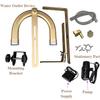 hocvseo Head Spa Equipment Frame, Water Circulation Frame, 48 Holes Water Outlet with Pump, Water Sprayer Water Therapy Device, for Beauty Salon Shampoo Bed view 4