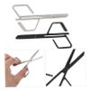 CALLARON 2pcs Manual Nose Hair Removal Scissors Hair Scissors for Women Men Stainless Steel Nose Trimmer Eyebrow view 3