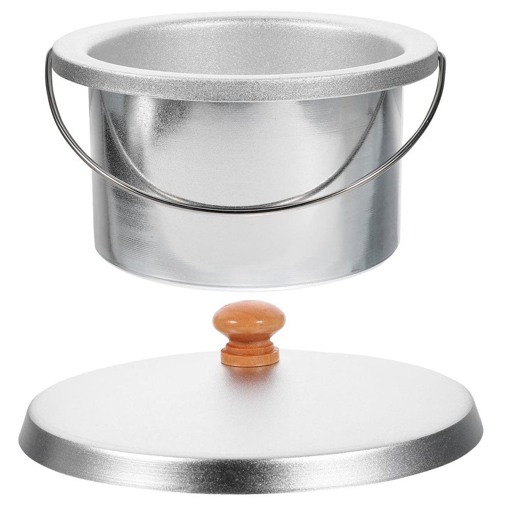 ABOOFAN Wax Pot Liner with Lid Aluminum Wax Warmer Bowl Non-Stick Melt Pot Replacement for 600 ml Hair Remover Machine