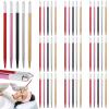 50PCS Microblading Pen, Manual Microblading Eyebrow Pens, Aluminum Pen Tool for Eyebrow, Eyeliner & Lip Line, Precision Tool for Beauty Salons and Beginners, 5 Colors (50PCS) view 1