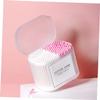 Healeved 2packs Disposable Cotton Swabs Multipurpose Double-head Makeup Cleaning Tool Includes Pointed and Round Tips for Ear Care and Makeup Application Pink White view 4