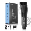 Beatslm Beard Trimmer for Men, 20 Length Adjustable, Cordless Waterproof Clippers, Stainless Steel T-Blade for Precision Facial Hair Trimming with 2 Guide Combs, Travel Lock, LED Display view 1