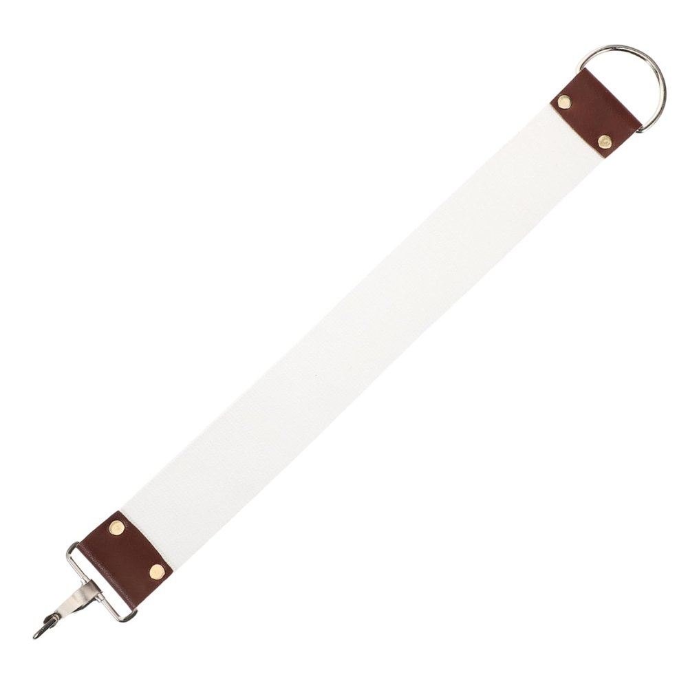 DEARMAMY Barber Strop Double Layer Canvas Shaving Strap for Straight Sharpening Lightweight Portable Design Reduces Shaving Irritation for Travel Grooming