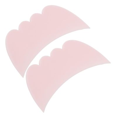 SAFIGLE 2pcs Makeup Assistant Tool Silicone Eyeshadow Stencil Eyeliner Guide Mascara for Eye Shadow Eyeliner Mascara Application