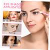 HONMEET 100pcs Double-ended Eye Shadow Applicators Makeup Brushes Non Sponge Tips for Travel Parties Weddings and Daily Use view 2