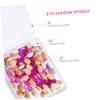 HONMEET 100pcs Double-ended Eye Shadow Applicators Makeup Brushes Non Sponge Tips for Travel Parties Weddings and Daily Use view 4