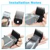 8 Pcs Magnetic Clipper Guards for most Wahl Hair Clippers  Cutting Lengths from 1/32" to 5/8" (0.5mm to 16mm) view 3