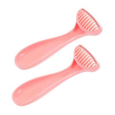 DEARMAMY 2pcs Facial Hair Removal Knife for Women Painless Hair Remover Tool Women's Razors for Legs Underarms and Bikini Trim