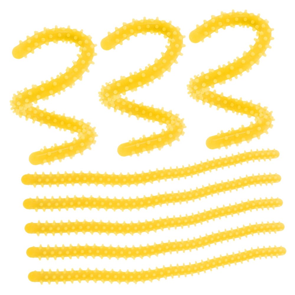 CALLARON 10pcs Silicone Spiral Hair Perm Rods for Women Curling Rollers for Home and Travel Use Easy to Achieve Hair Styling Tool