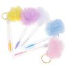 CALLARON 5pcs Eyelash Brush Tubes Keychain Mascara Bottles Soft Applicators for Eyelash Extensions and Eyebrow Grooming Portable Makeup Tools view 1